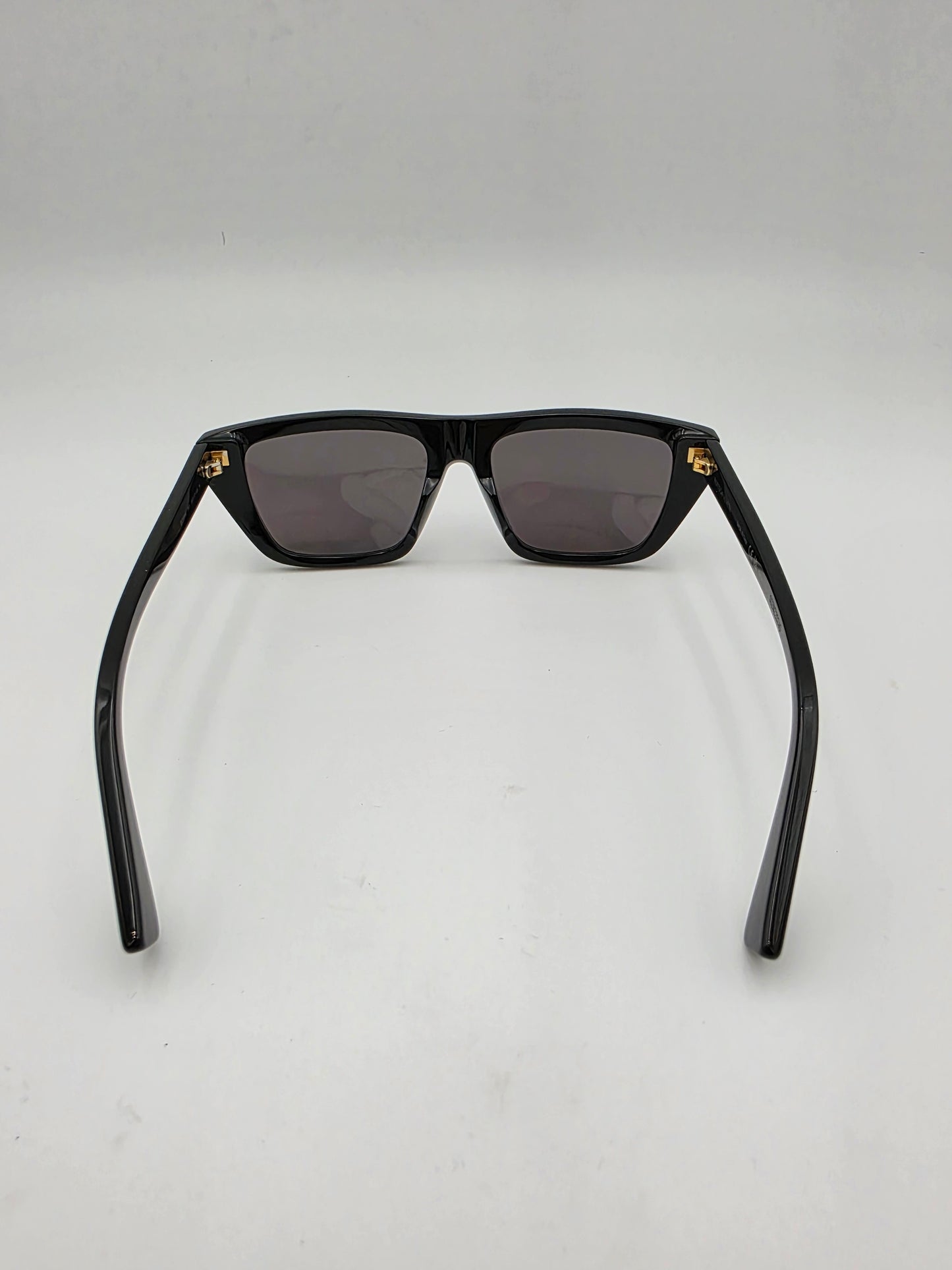 Bottega Veneta BV1291S Narrow Angular Cat-Eye Sunglasses