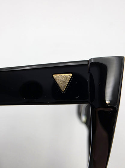 Bottega Veneta BV1291S Narrow Angular Cat-Eye Sunglasses