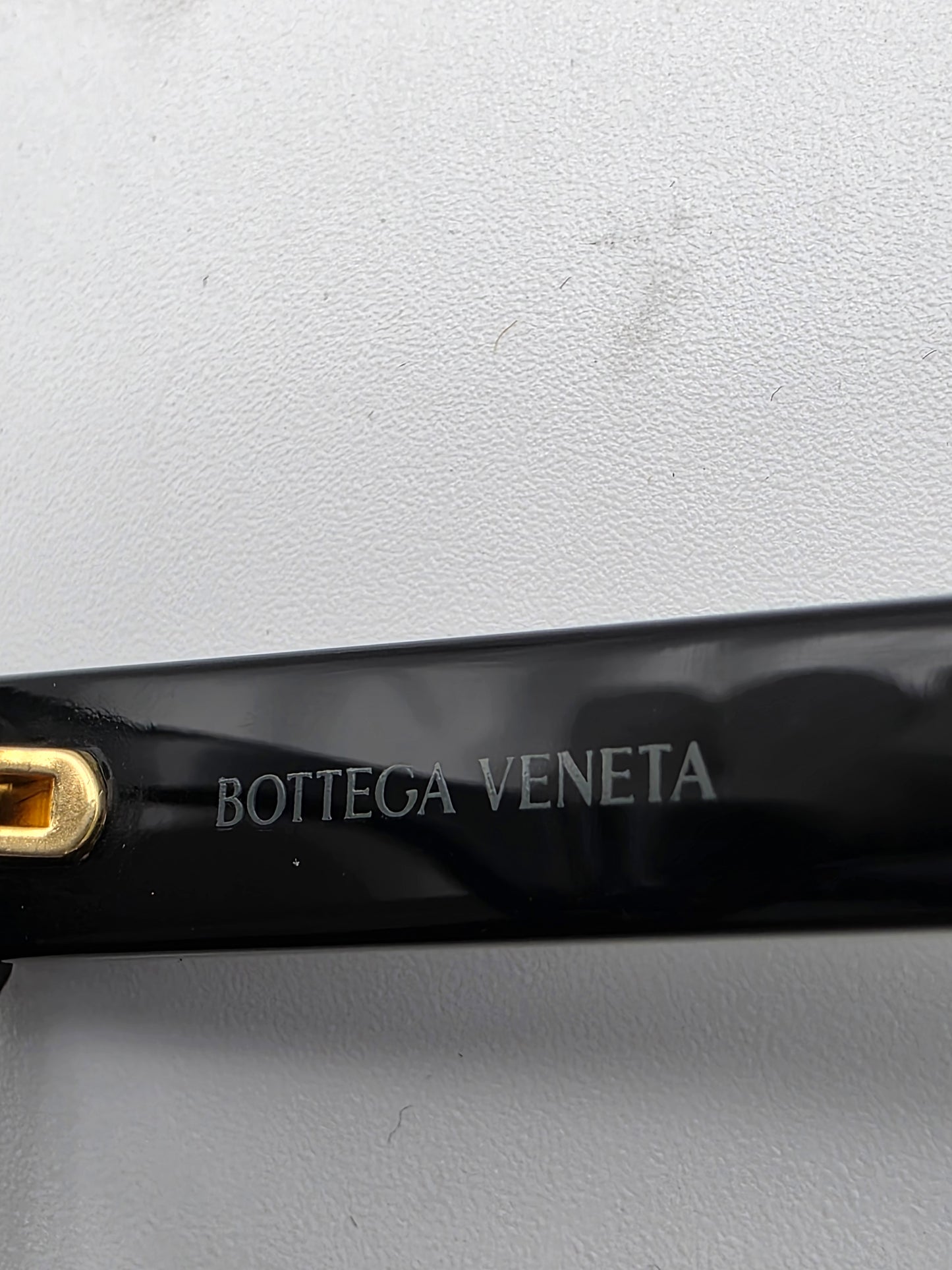 Bottega Veneta BV1291S Narrow Angular Cat-Eye Sunglasses