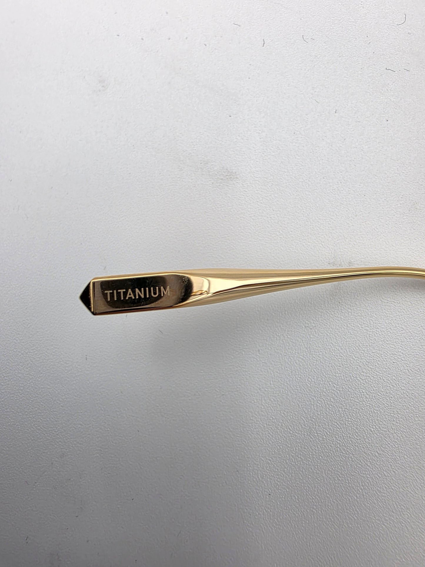 Valentino VLogo Sign VLS-135B-61 Low-Profile Cat-Eye Sunglasses in Light Gold