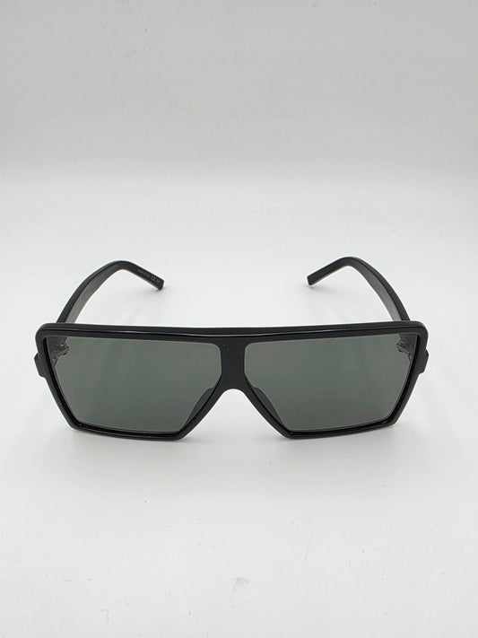 Saint Laurent SL 183 Betty S Mask Sunglasses in Black