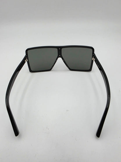 Saint Laurent SL 183 Betty S Mask Sunglasses in Black