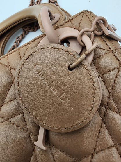 Christian Dior Lady Dior Mini Bag in Beige Ultra Matte