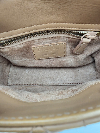 Christian Dior Lady Dior Mini Bag in Beige Ultra Matte