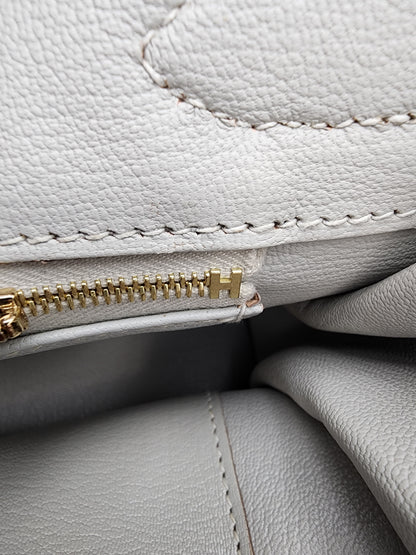 Hermès Birkin 30 in Gris Perle Togo with Gold Hardware