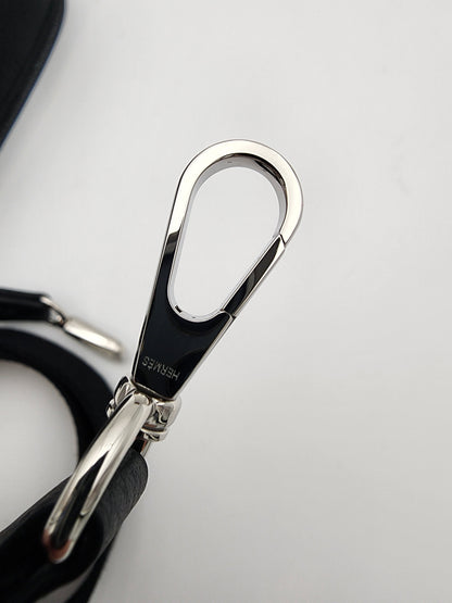 Hermès Evelyne 16 TPM in Noir Clemence Leather with Palladium Hardware