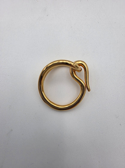 Hermès Jumbo Hook Scarf Ring in Permabrass