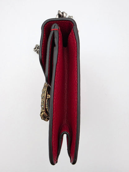 Gucci Dionysus Mini Shoulder Bag in Hibiscus Red