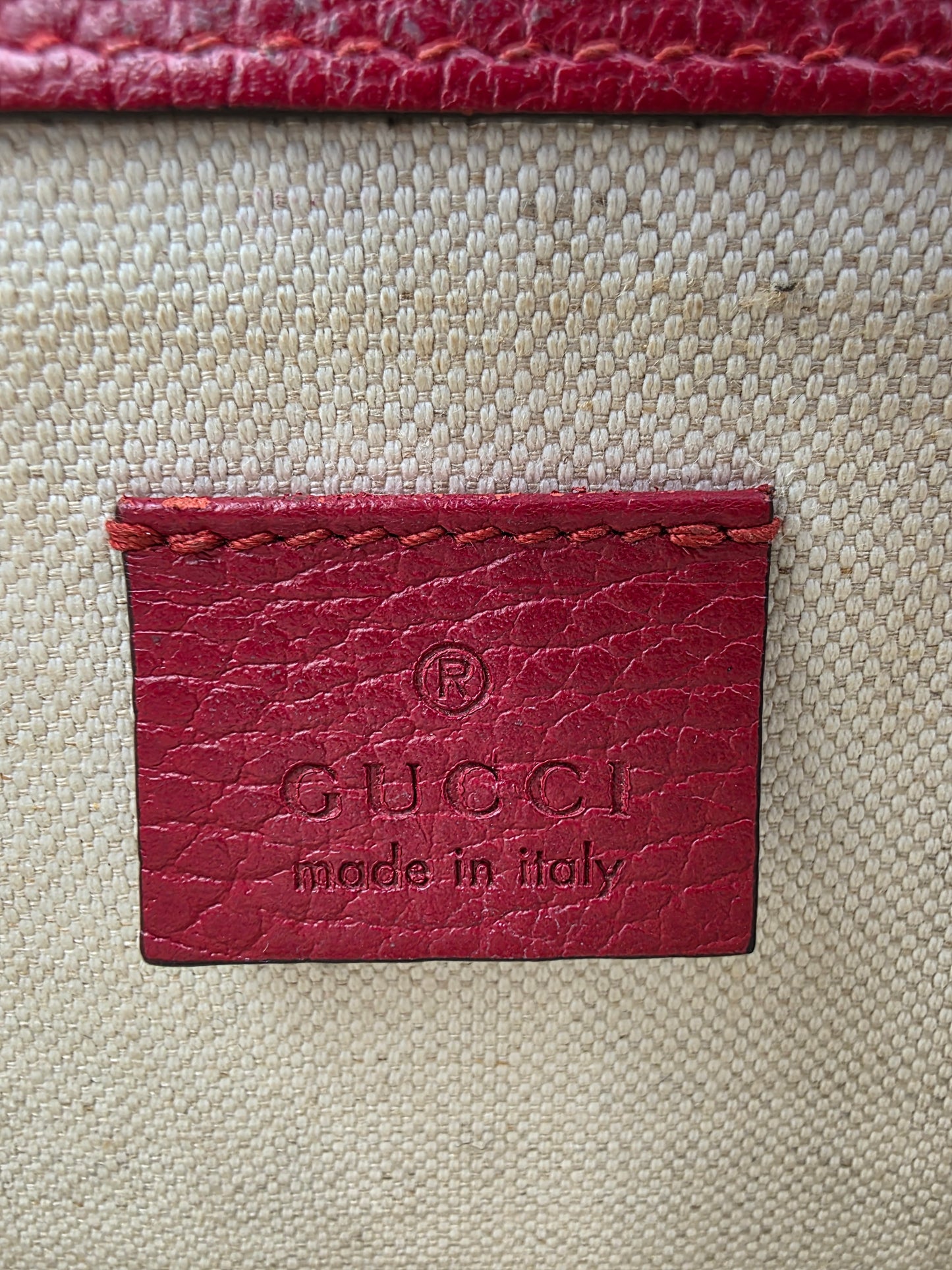 Gucci Dionysus Mini Shoulder Bag in Hibiscus Red