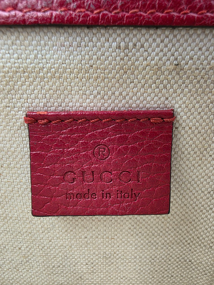 Gucci Dionysus Mini Shoulder Bag in Hibiscus Red