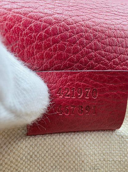 Gucci Dionysus Mini Shoulder Bag in Hibiscus Red