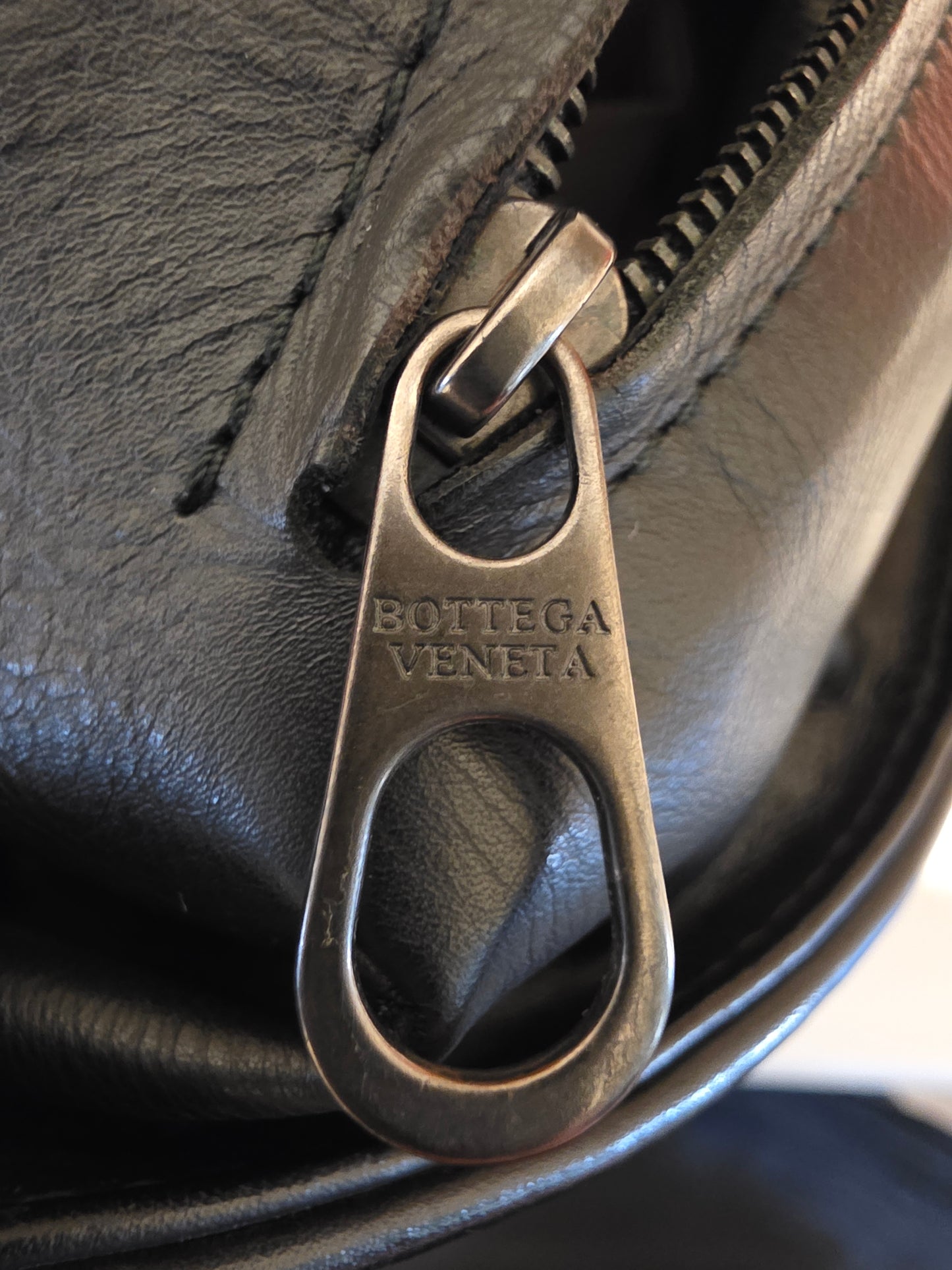 Bottega Veneta Nappa Intrecciato Belted Tote in Black