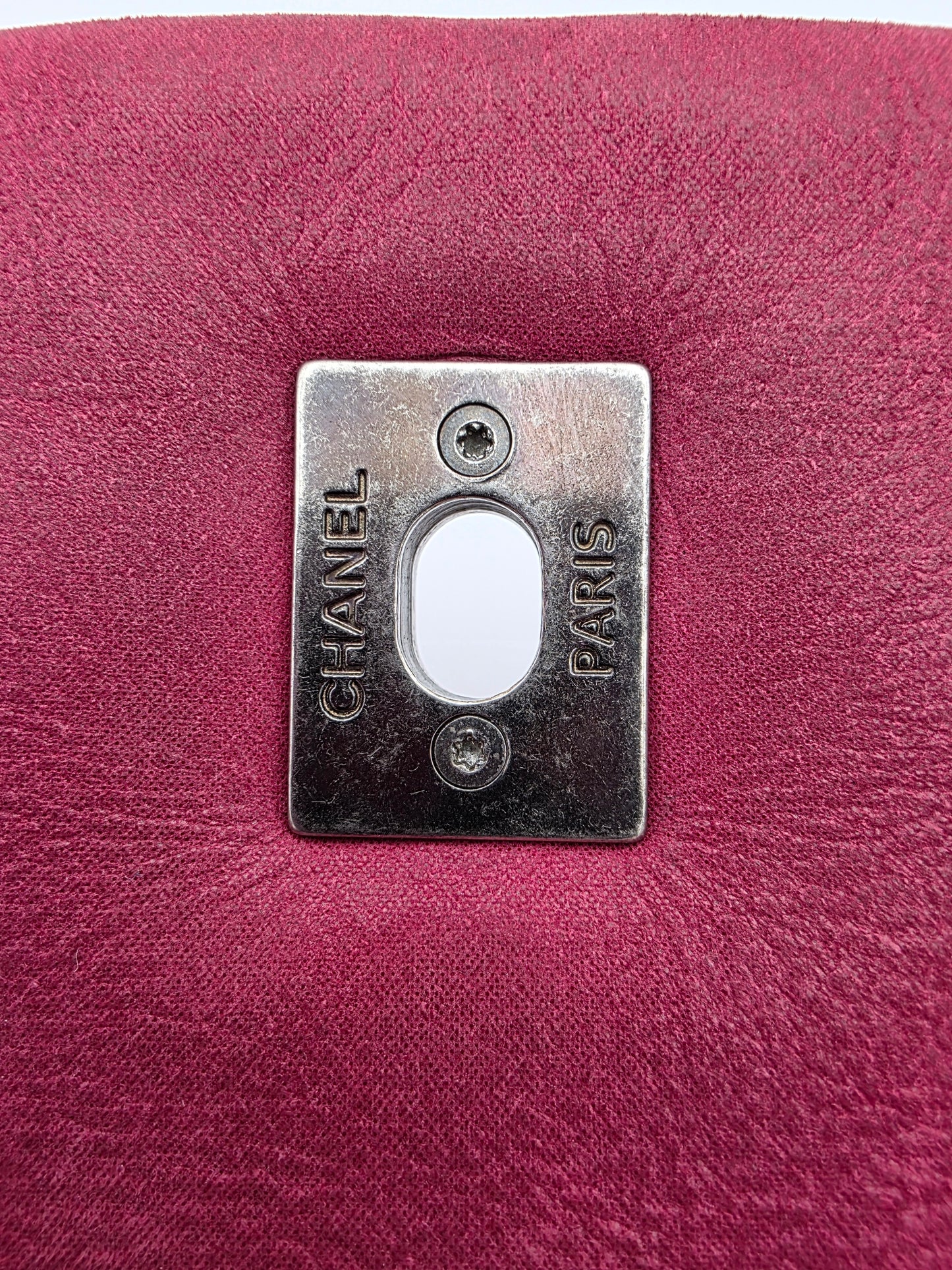 Chanel New Bubble Flap Bag in Pink Iridescent Calfskin