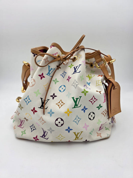 Louis Vuitton x Takashi Murakami Monogram Multicolore Petit Noé