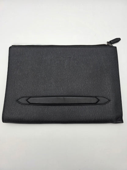 Salvatore Ferragamo Revival 3.0 Leather Travel Portfolio in Black