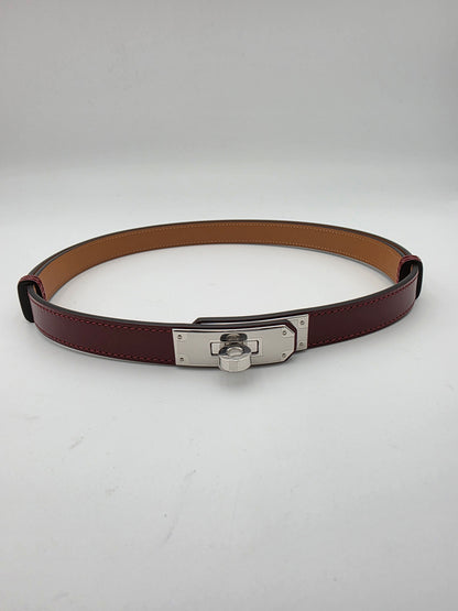 Hermès Kelly 18 Belt in Rouge H