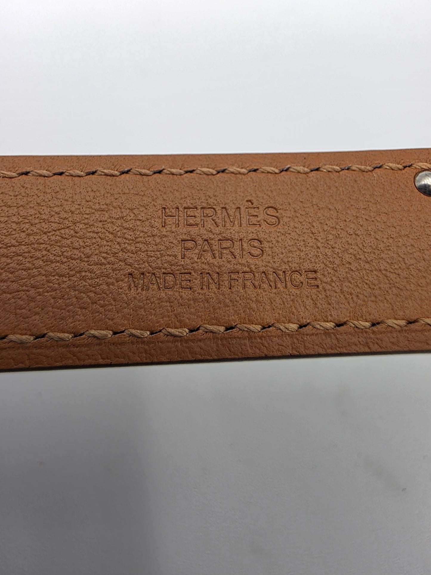 Hermès Kelly 18 Belt in Rouge H