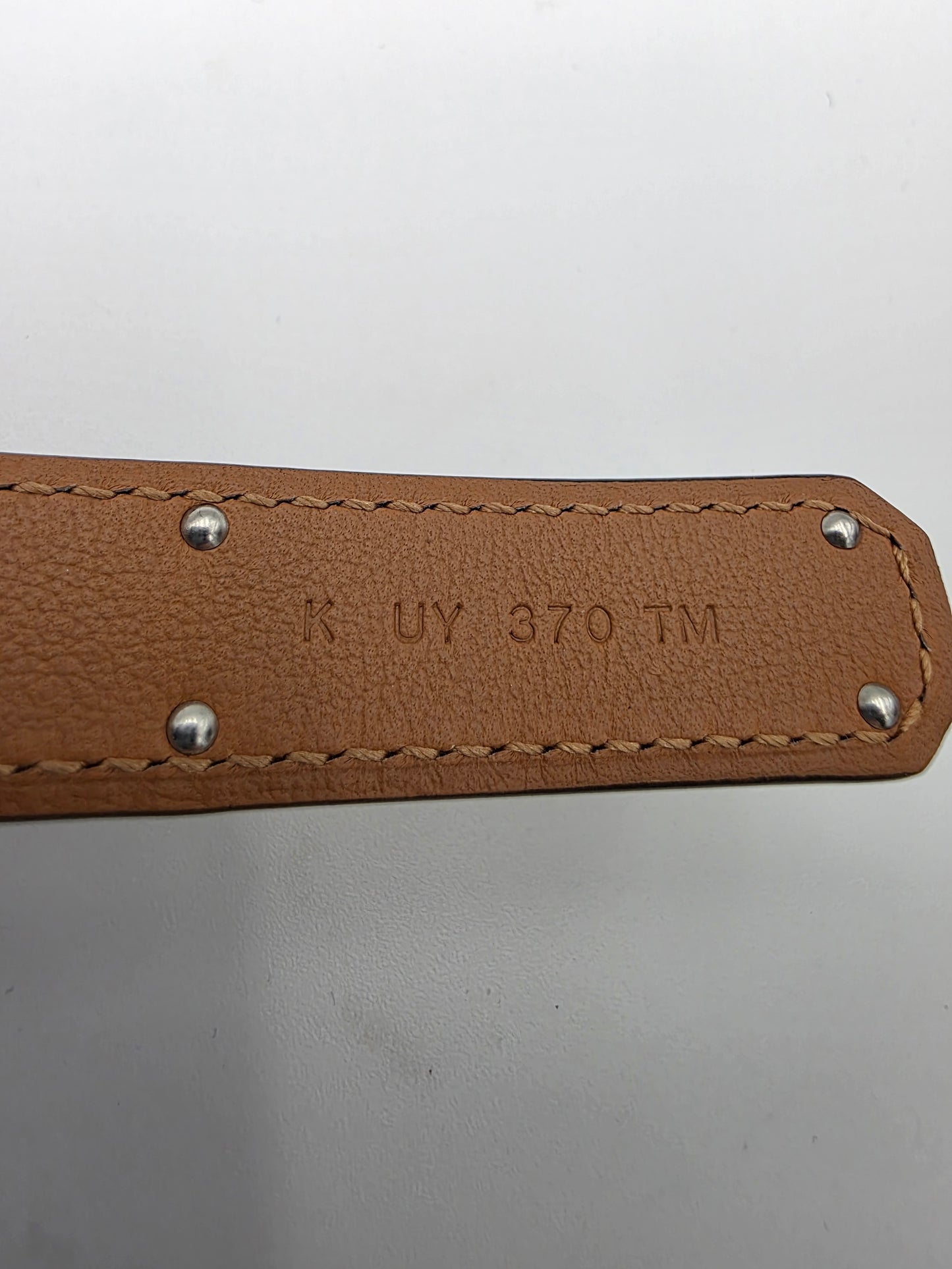 Hermès Kelly 18 Belt in Rouge H