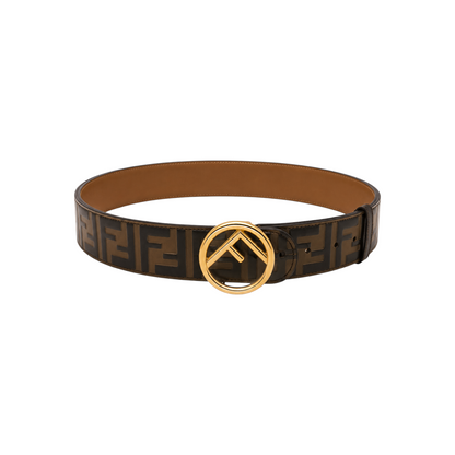 Fendi Vitello Century Bicolor FF 1974 Embossed Belt