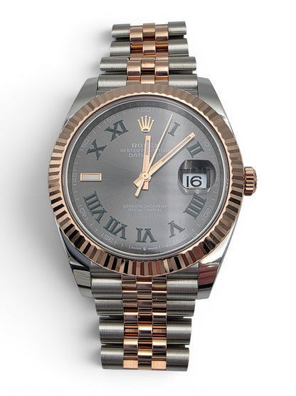 Rolex Datejust 41 “Wimbledon” Dial