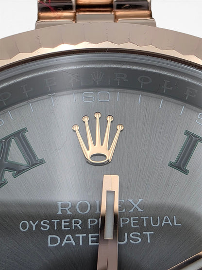 Rolex Datejust 41 “Wimbledon” Dial