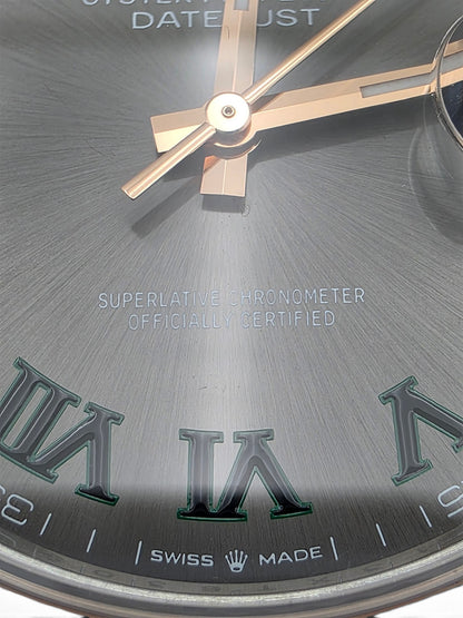 Rolex Datejust 41 “Wimbledon” Dial