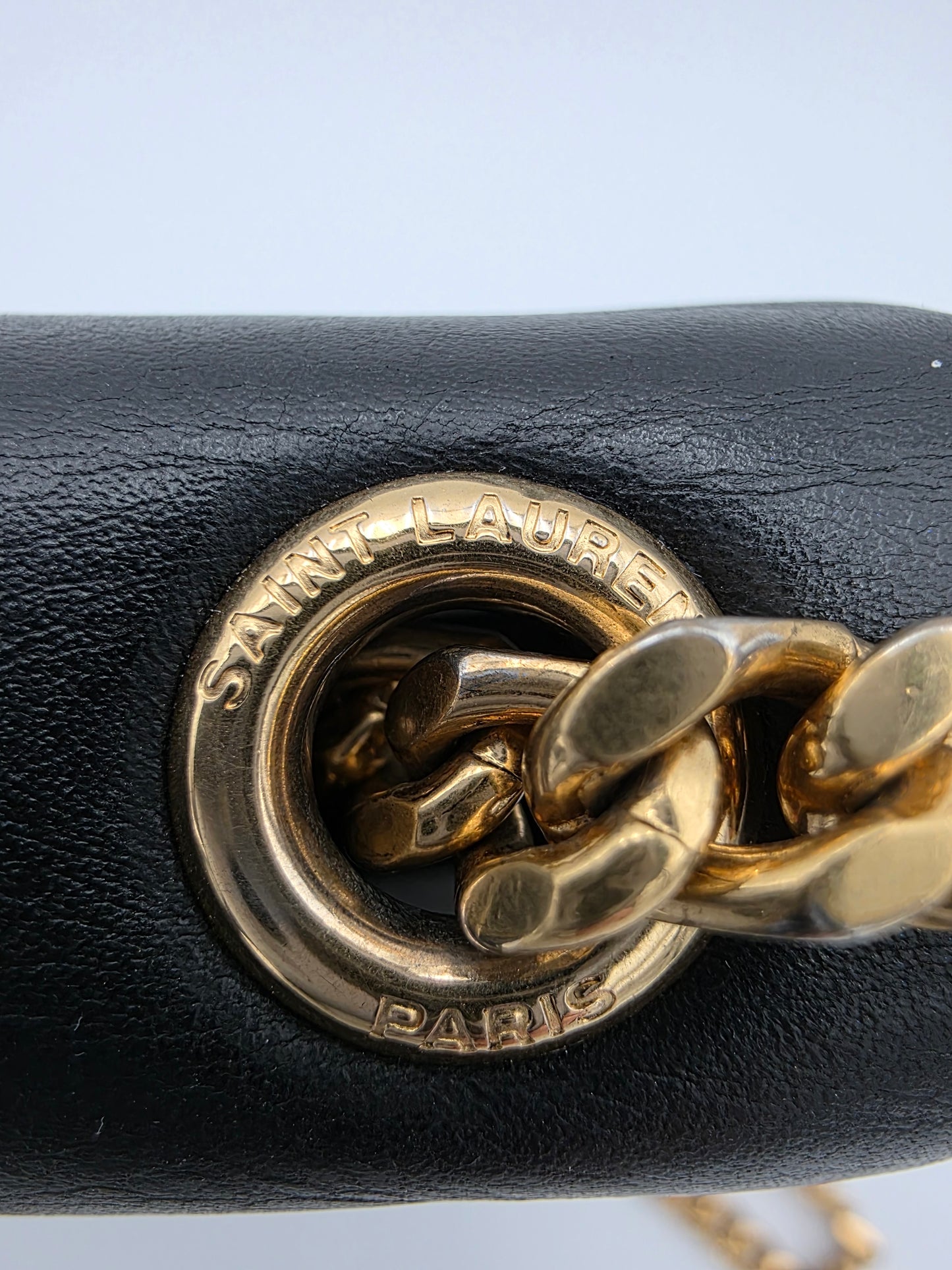 Saint Laurent Medium Kate Tassel Shoulder Bag in Black
