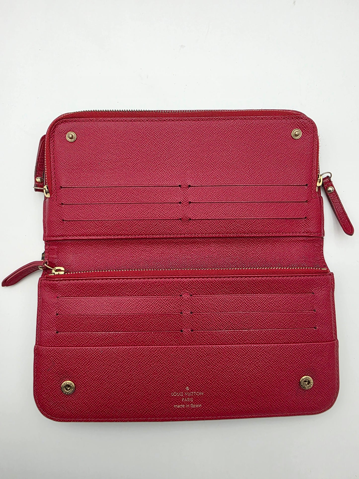 Louis Vuitton Monogram Insolite Wallet in Coquelicot