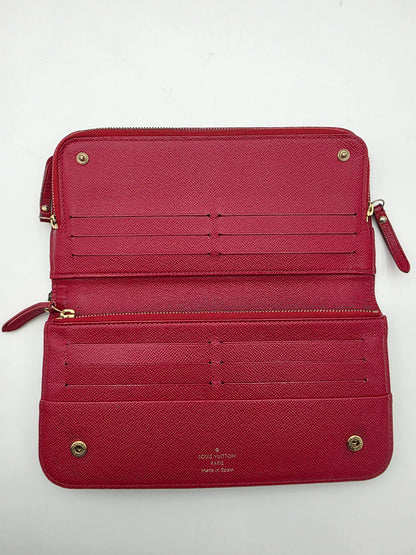 Louis Vuitton Monogram Insolite Wallet in Coquelicot