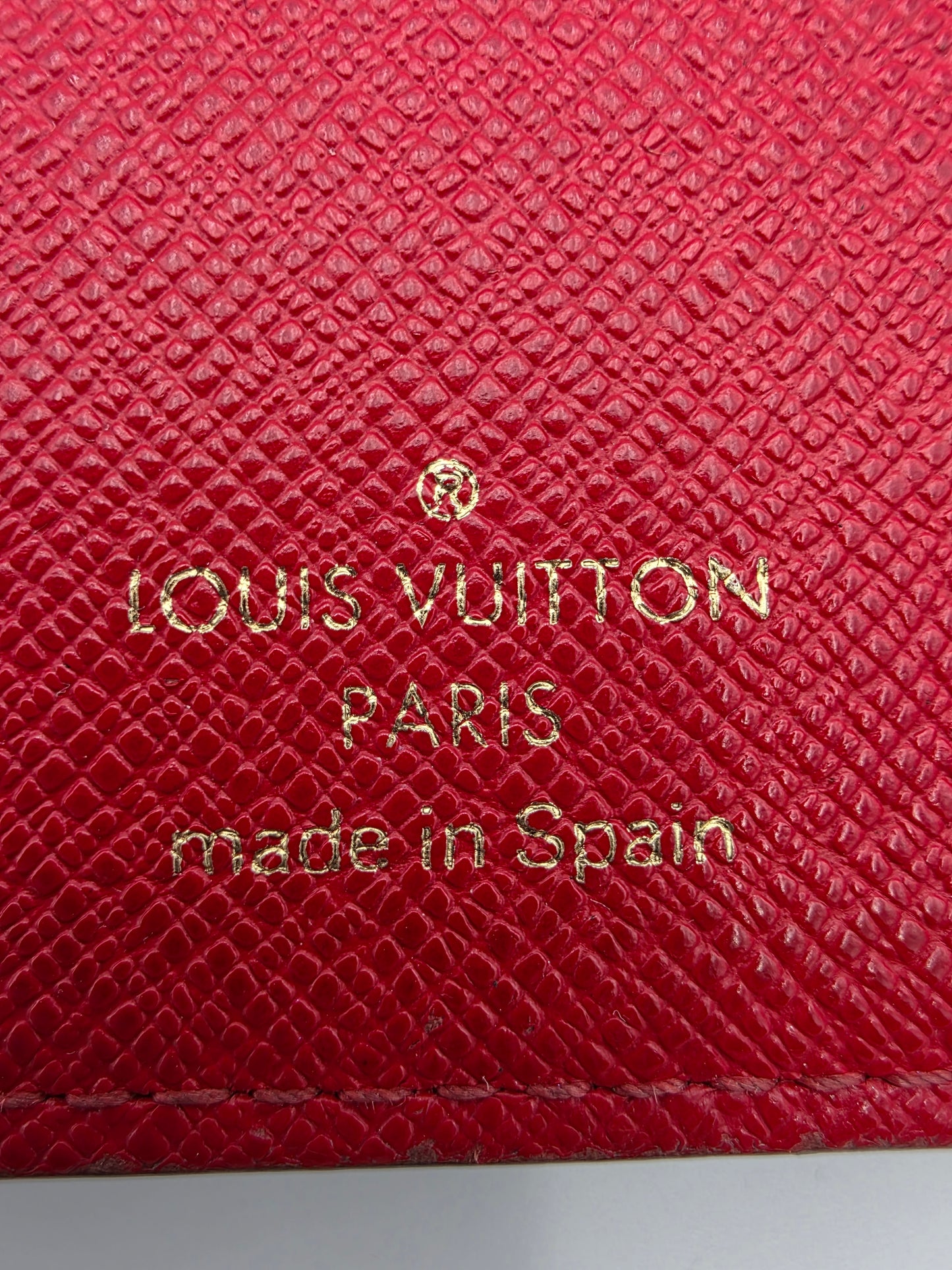 Louis Vuitton Monogram Insolite Wallet in Coquelicot