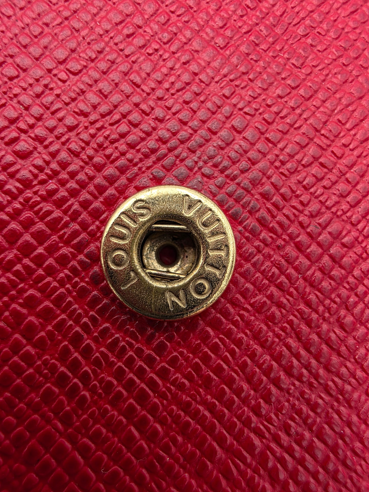 Louis Vuitton Monogram Insolite Wallet in Coquelicot