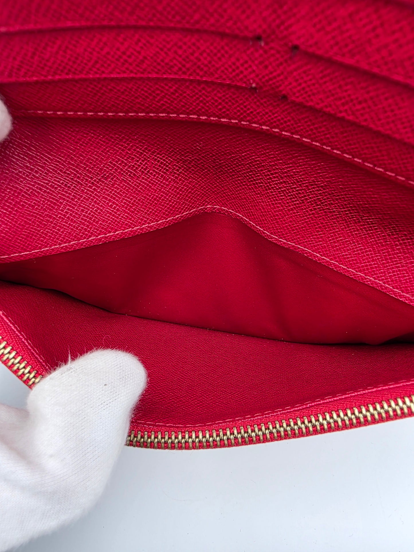 Louis Vuitton Monogram Insolite Wallet in Coquelicot