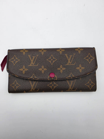 Louis Vuitton Emilie Wallet Monogram Fuchsia