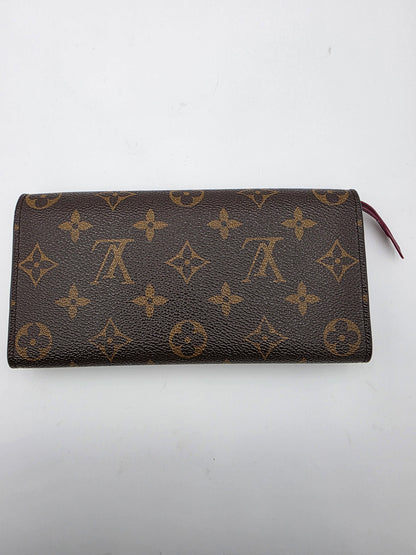 Louis Vuitton Emilie Wallet Monogram Fuchsia