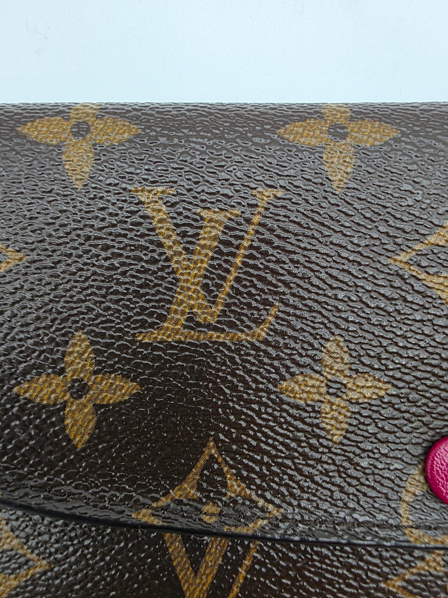 Louis Vuitton Emilie Wallet Monogram Fuchsia