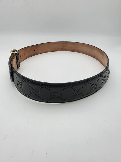 Gucci Interlocking G Belt in Guccissima Leather