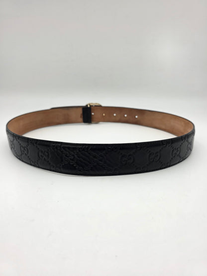 Gucci Interlocking G Belt in Guccissima Leather