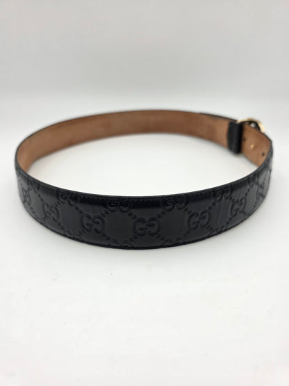 Gucci Interlocking G Belt in Guccissima Leather