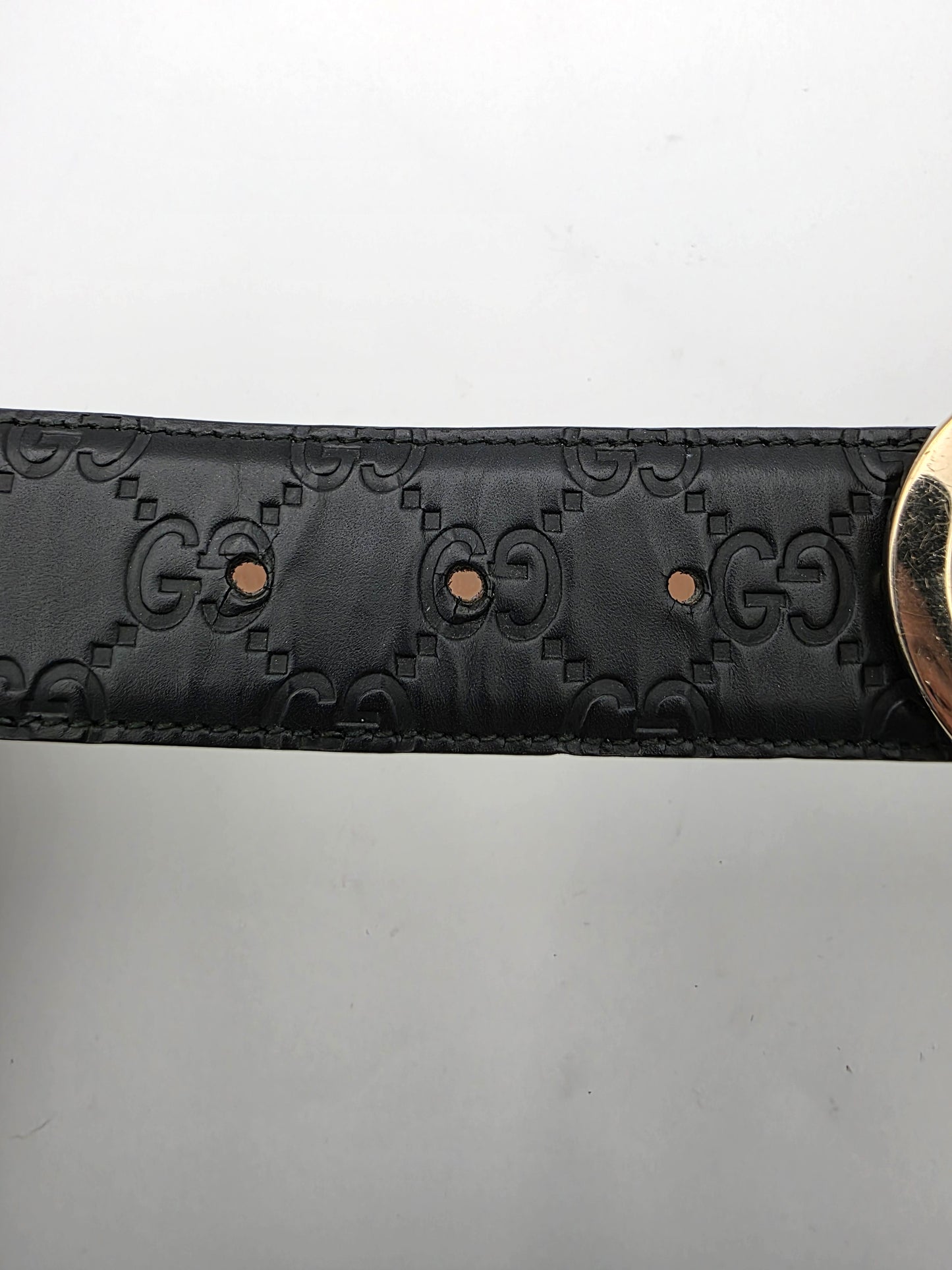 Gucci Interlocking G Belt in Guccissima Leather