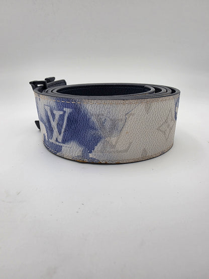 Louis Vuitton LV Initiales 40mm Reversible Belt Monogram Tapestry