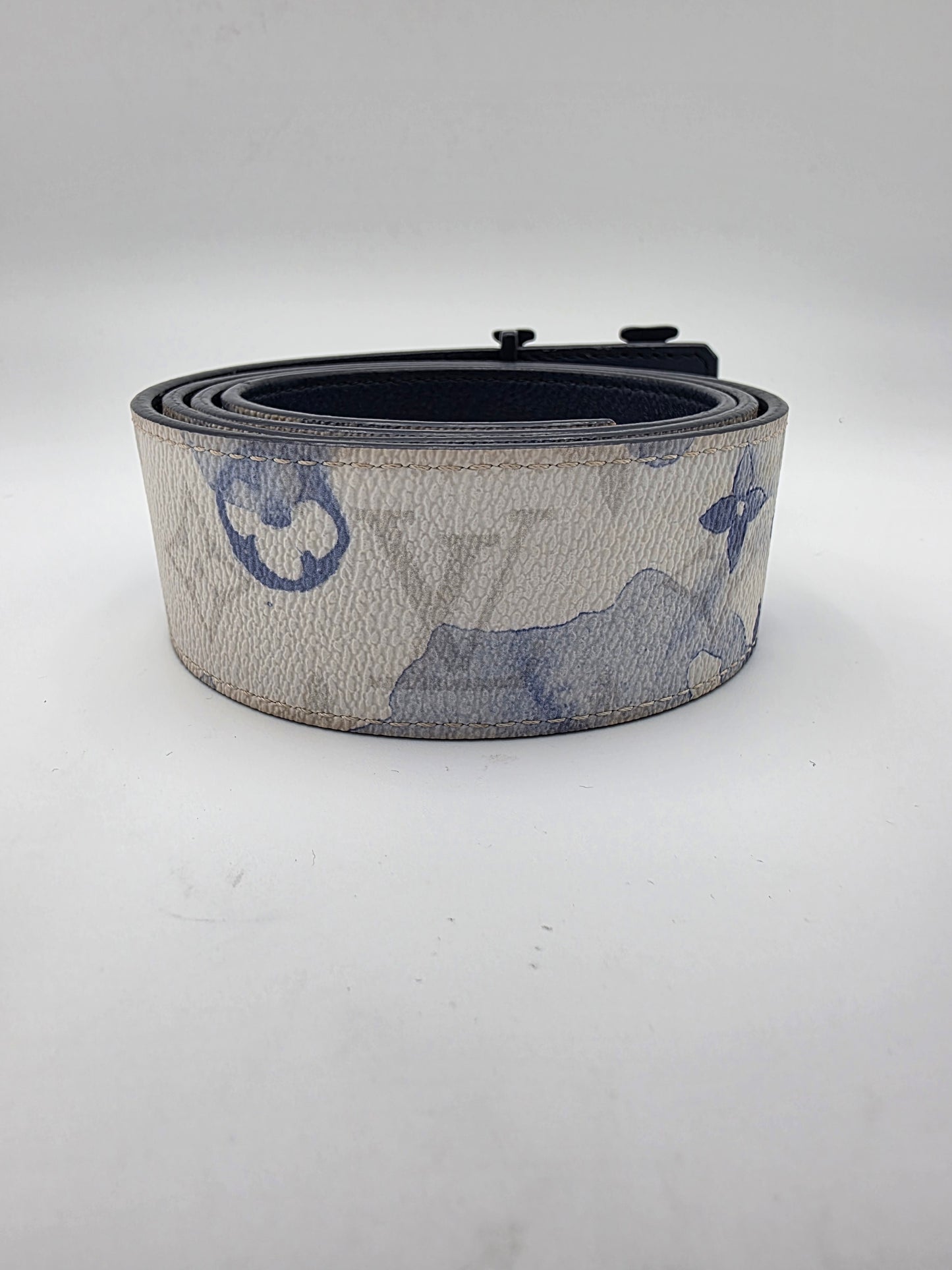 Louis Vuitton LV Initiales 40mm Reversible Belt Monogram Tapestry