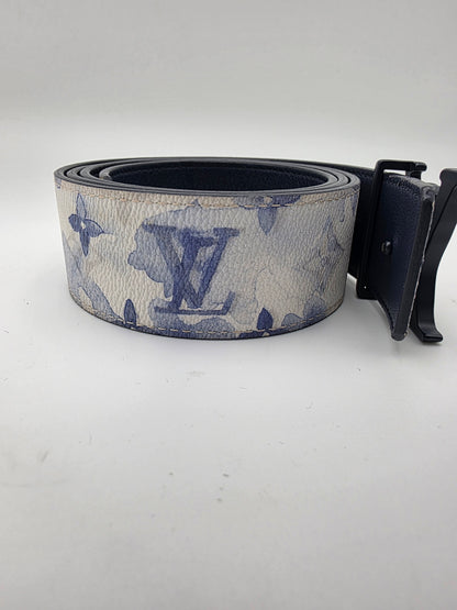 Louis Vuitton LV Initiales 40mm Reversible Belt Monogram Tapestry