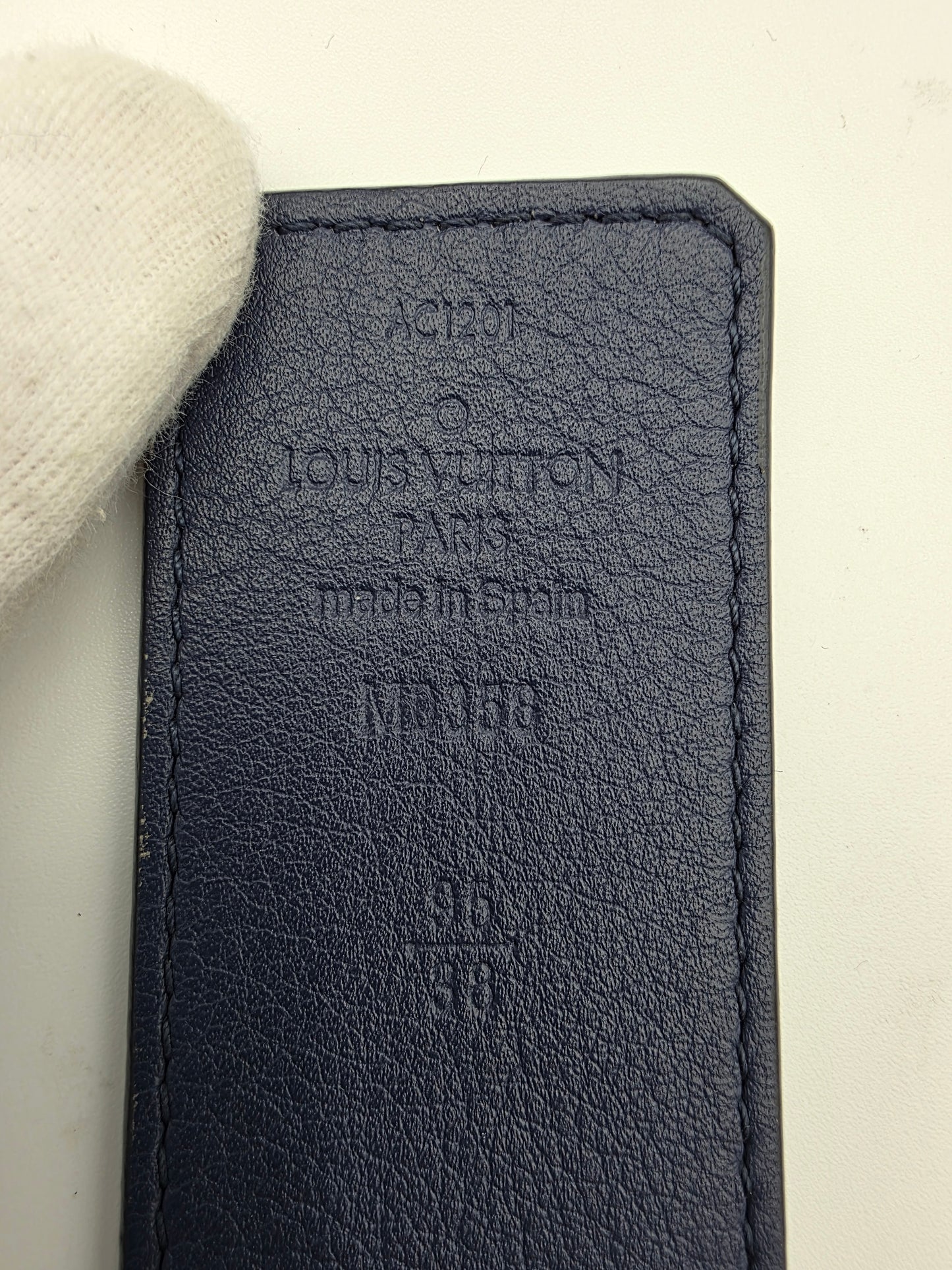 Louis Vuitton LV Initiales 40mm Reversible Belt Monogram Tapestry