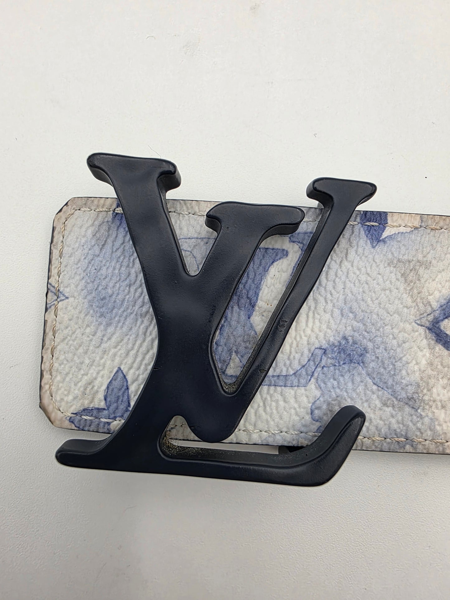 Louis Vuitton LV Initiales 40mm Reversible Belt Monogram Tapestry