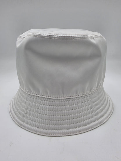 Prada Re-Nylon Bucket Hat in White