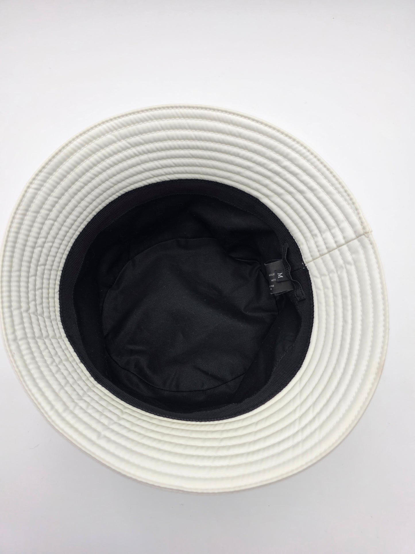 Prada Re-Nylon Bucket Hat in White