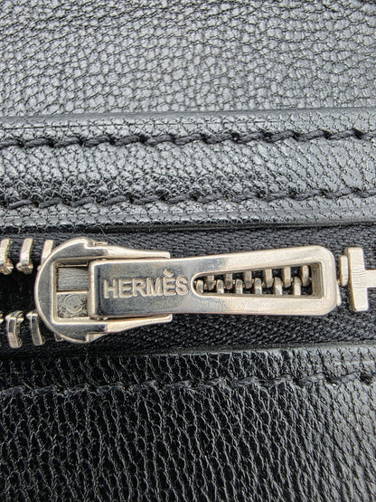 Hermès Béarn Long Wallet Alligator Leather In Noir with Diamond H Clasp