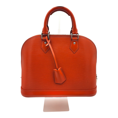 Louis Vuitton Alma PM Handbag In Piment Epi Leather