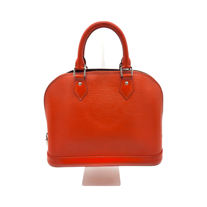 Louis Vuitton Alma PM Handbag In Piment Epi Leather