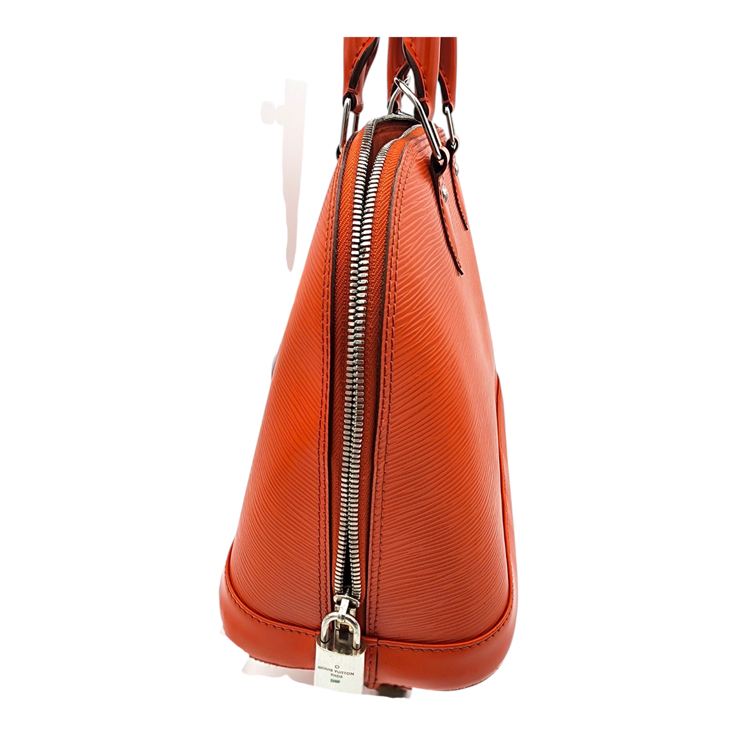Louis Vuitton Alma PM Handbag In Piment Epi Leather